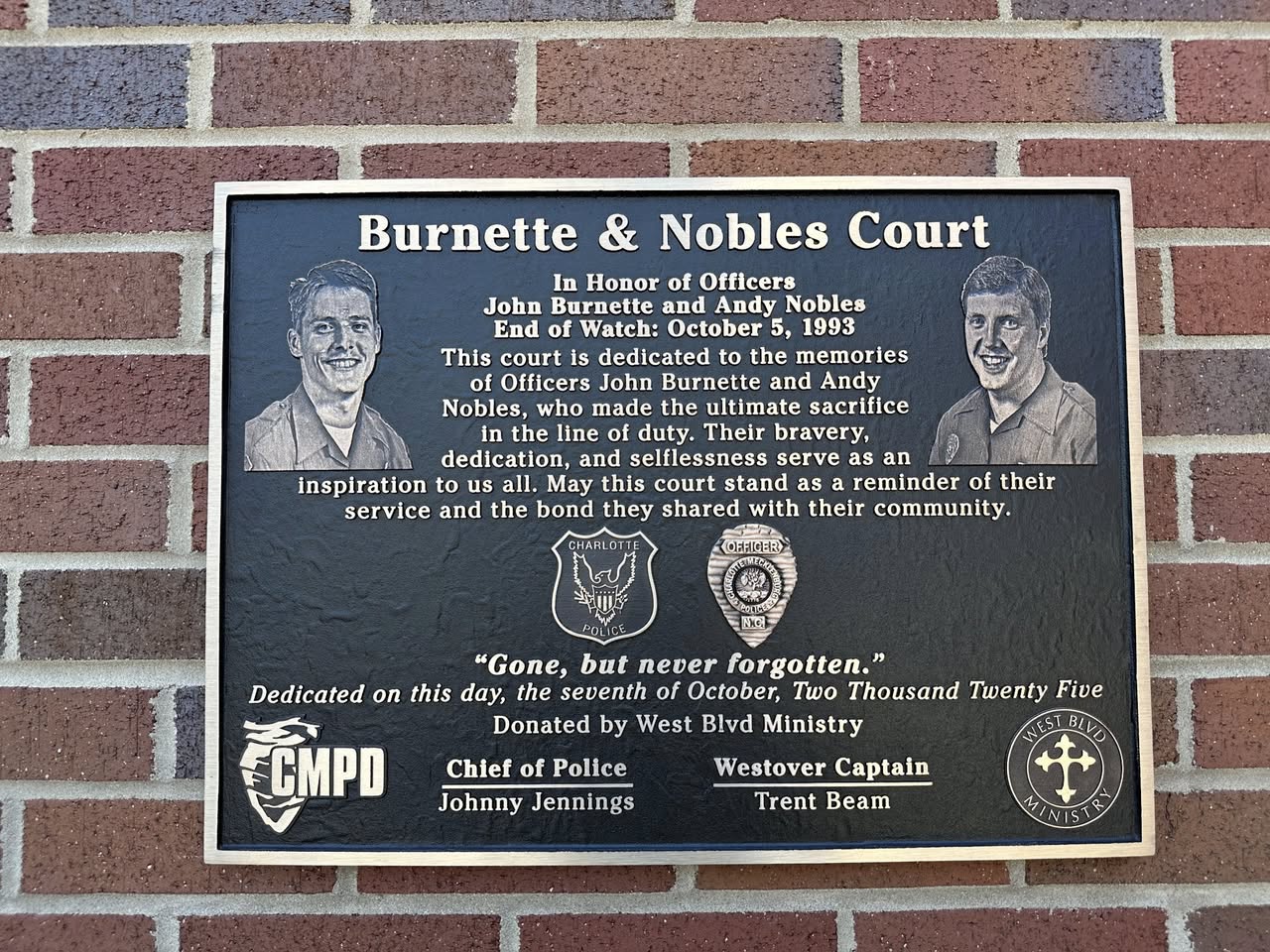 Burnette & Nobles Court at CMPD Westover Division